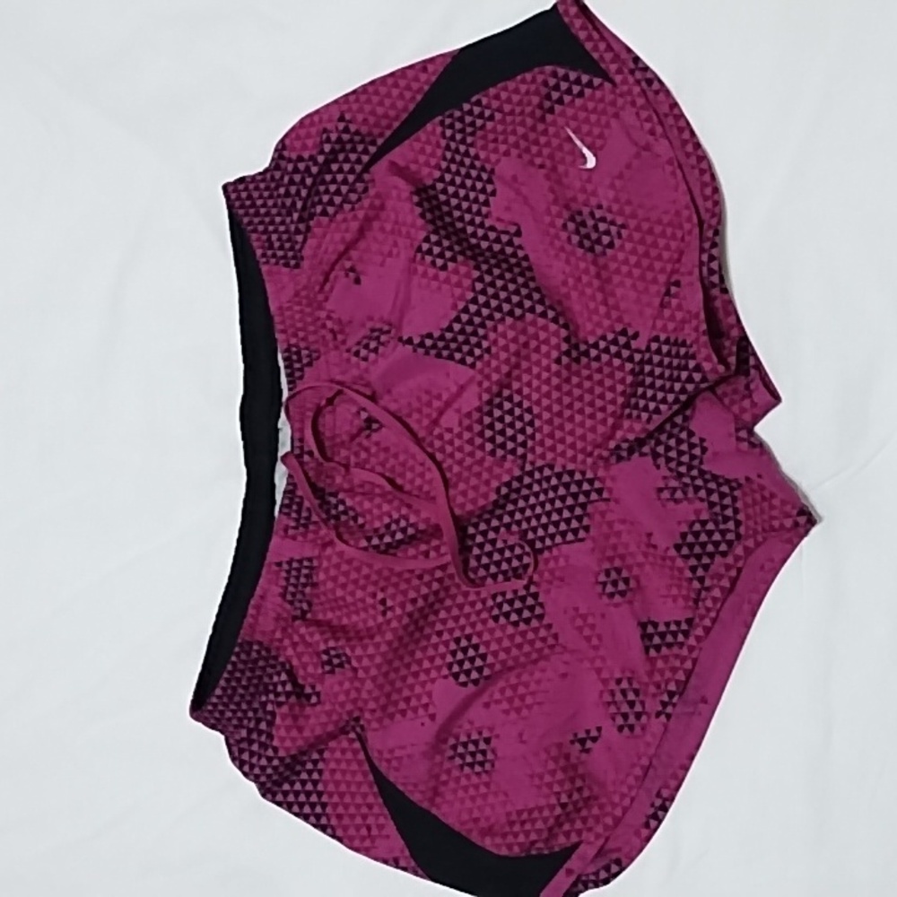 Nike Running Short with Sewn in Panty & Hidden Key/Card Pocket, Sz M